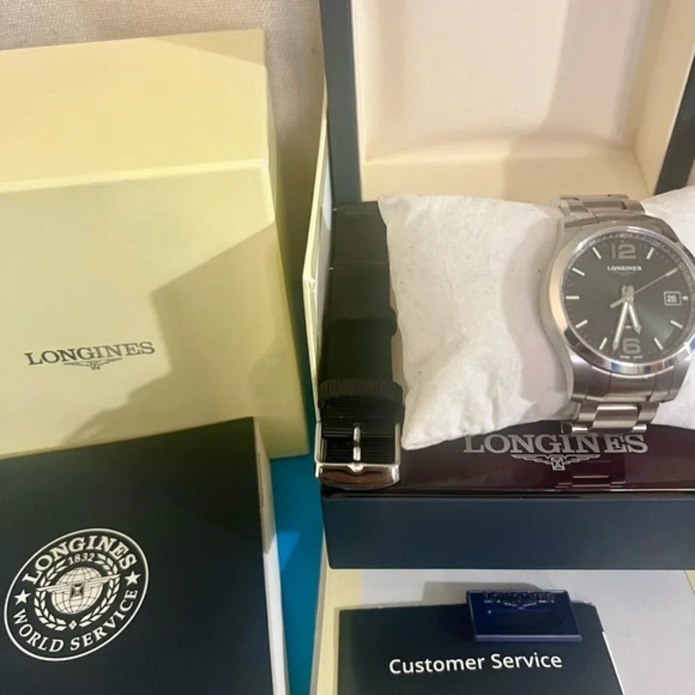 Longines Conquest V.H.P. Date Designer Classic Men’s Watch - Picture 8 of 8